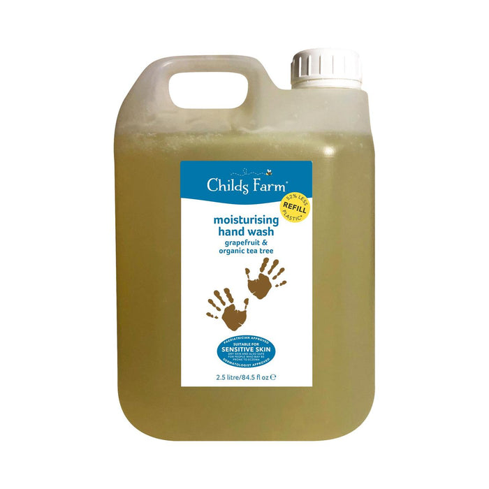 Childs Farm Kids Grapefruit & Organic Tea Tree Hand Wash, Refill 2500ml