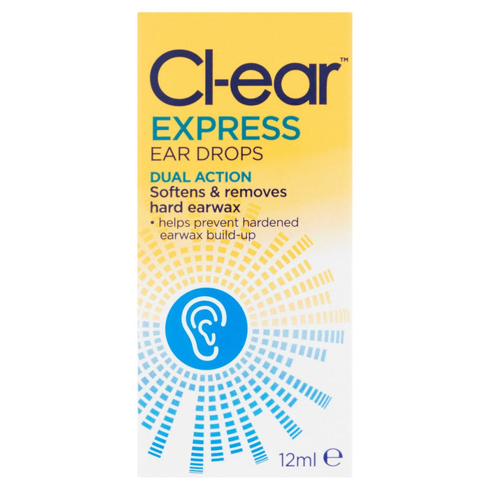 Gouttes d'oreille express cl-ear