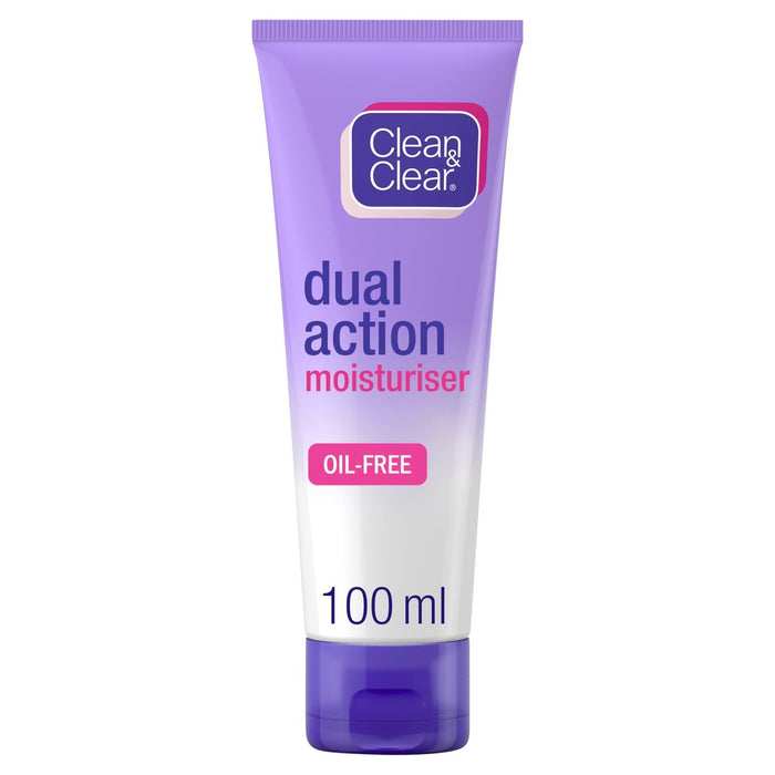 Clean & Clear Dual Action Moisturiser 100ml