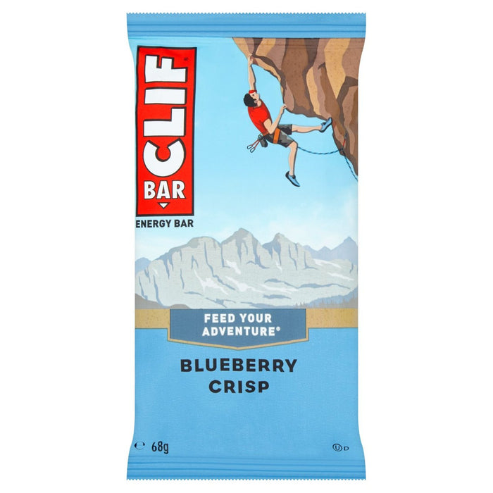 Barre d'énergie croustillante Clif Blufberry 68g