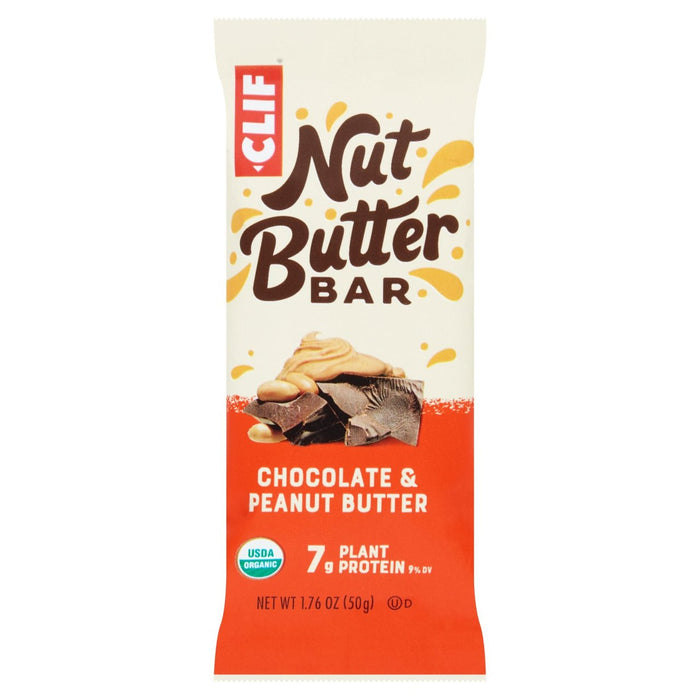 CLIF Chocolate et beurre d'arachide rempli de noix de noix Beur d'énergie 50g