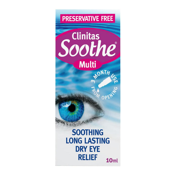 Clinitas calman alivio múltiple de ojo seco 10 ml