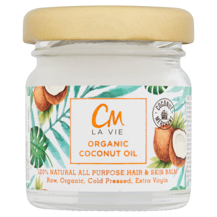 CM LA VIE 100% Huile de noix de coco organique naturelle 35 ml