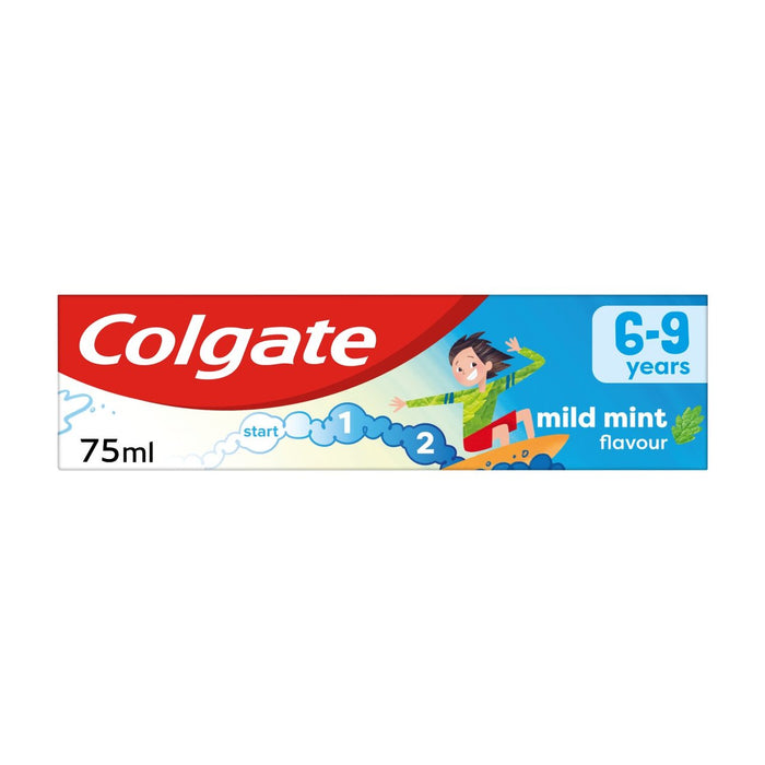 Colgate Kids Mild Mint Toothpaste, 6-9 years 75ml