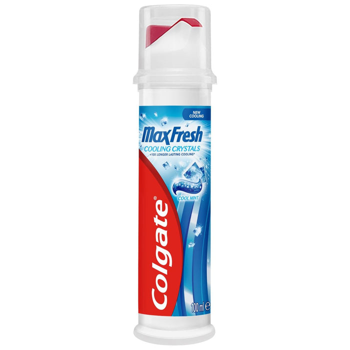 Colgate max frische Kühlkristalle Zahnpasta Pumpe 100ml