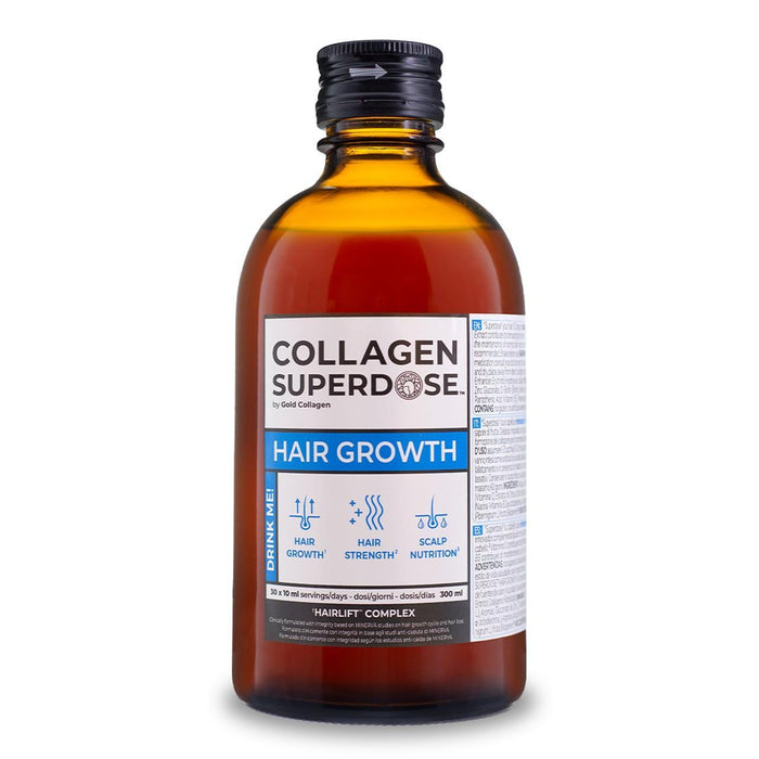 Kollagen Superdose durch Gold Kollagen Haarwachstum 30 Tage 300 ml