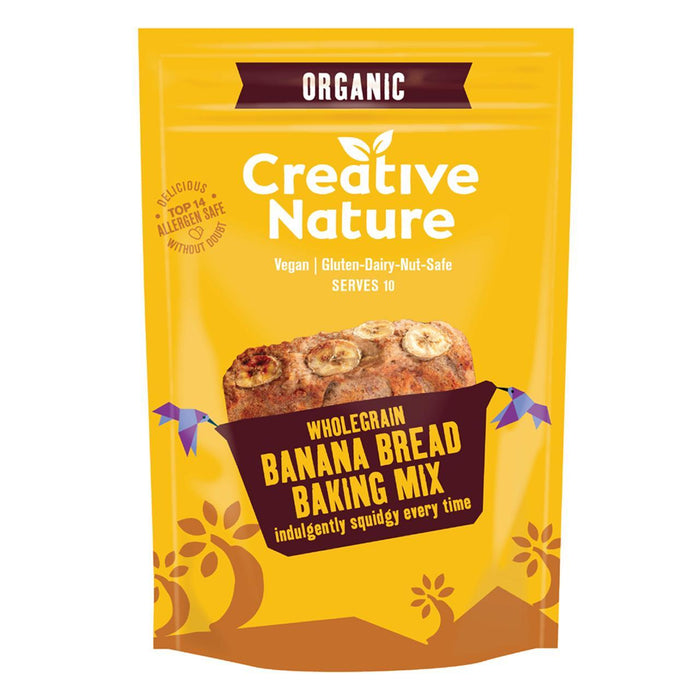 Creative Nature Wholegrain Banana Bread Mix 250g