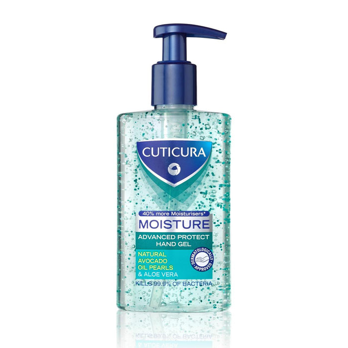 Gel de main antibactérien de l'humidité cutitracée 250 ml