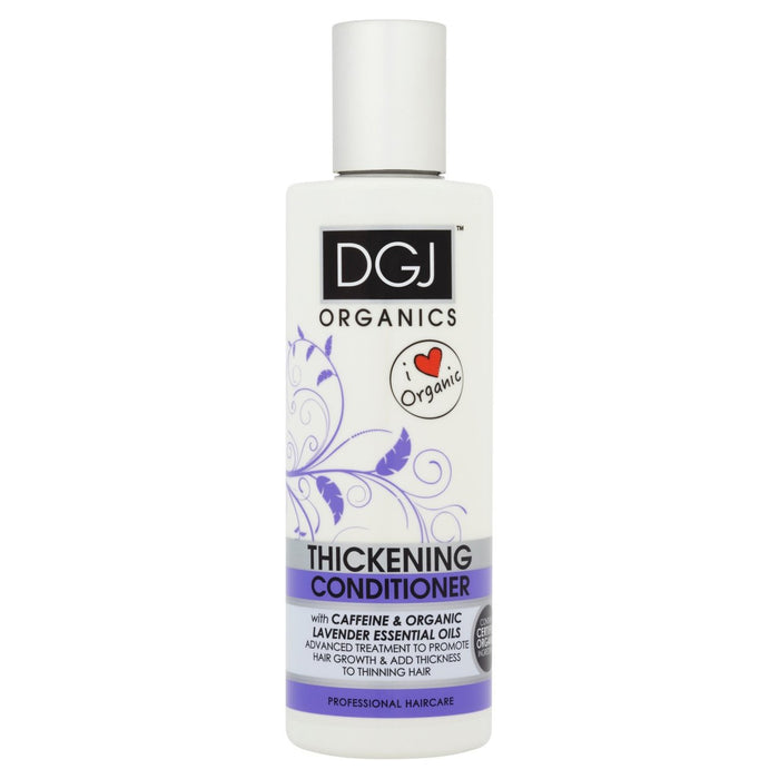 Acondicionador de engrosamiento de DGJ Organics con cafeína 250 ml