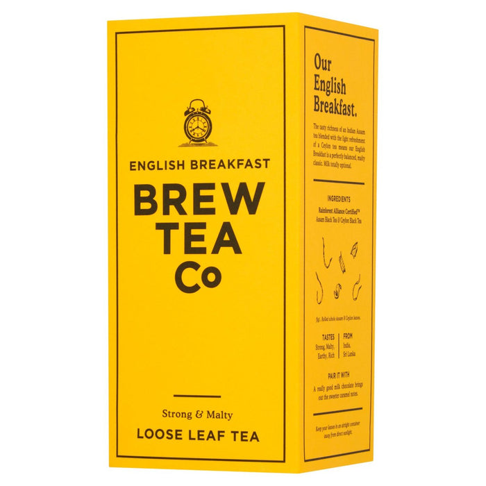 Brew Tea Co English Breakfast Lose Blatt Tee 113g