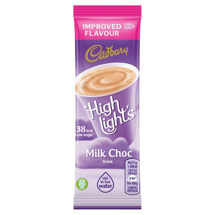 Cadbury hebt Milchstickpack 11g hervor