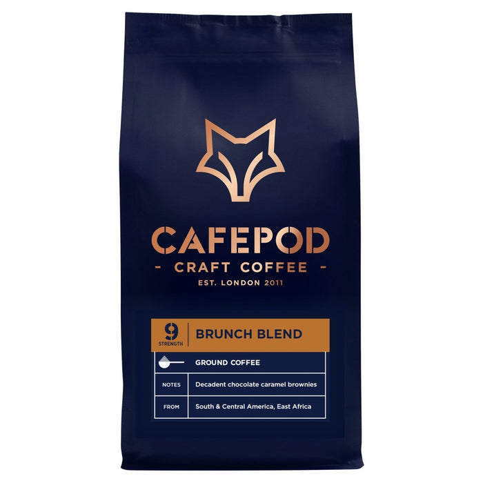 CafePod Brunch Blend Ground Coffee 200g