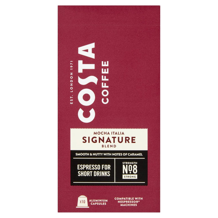 Costa Coffee Nespresso Compatible Signature Blend Espresso 10 par pack