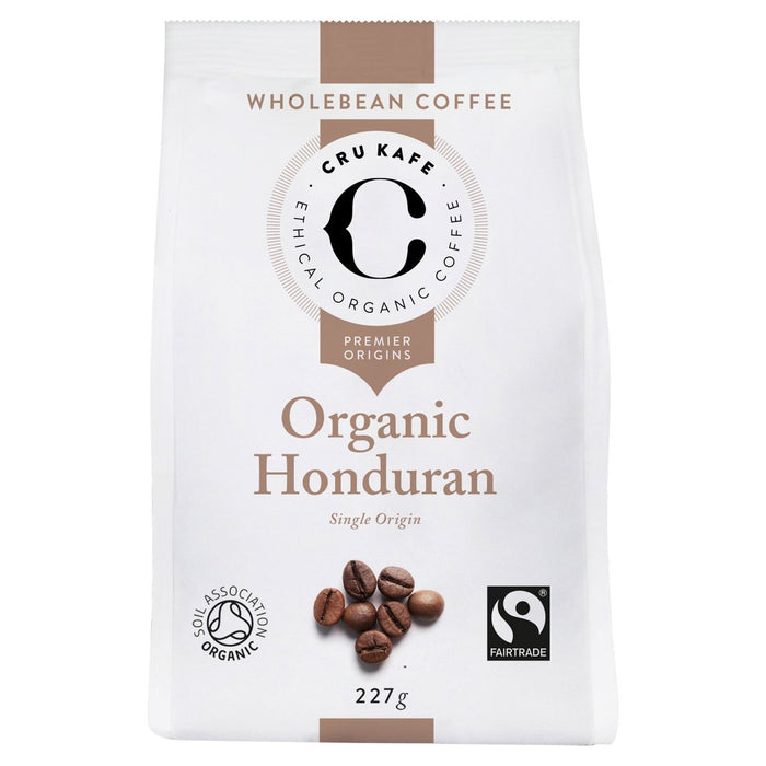 CRU Kafe Organic Fairtrade Honduran Coffee Beans 227g