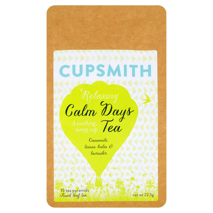 CupSmith Calm Days Tea 15 par paquet