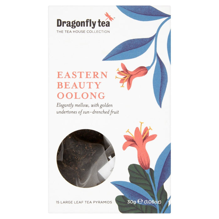 Dragonfly Eastern Beauty Oolong Tea Pyramid Bolsas 15 por paquete