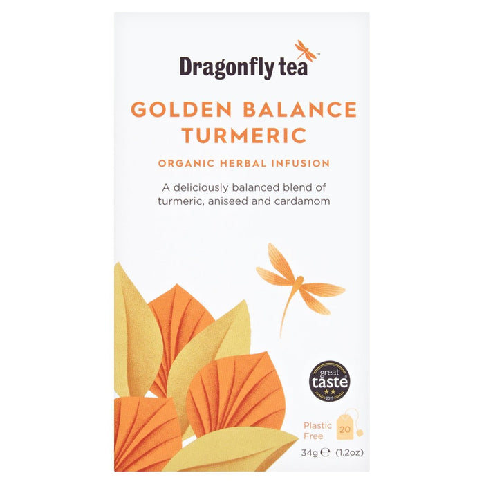 Dragonfly Organic Golden Balance Kurkuma 20 pro Pack