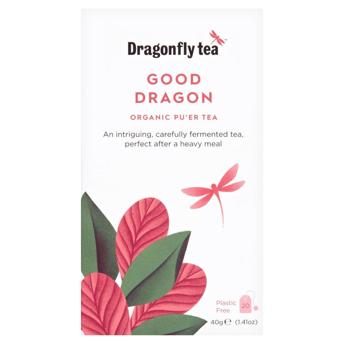 Libellule biologique bon dragon pu er thé 20 par paquet