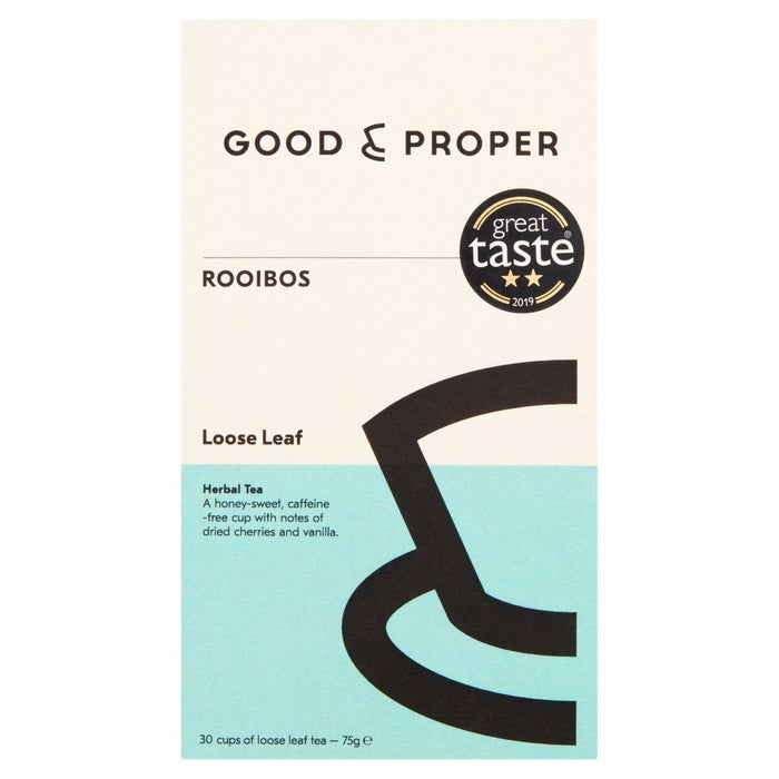 Good & Proper Tea Loose Leaf Rooibos Tea 75g