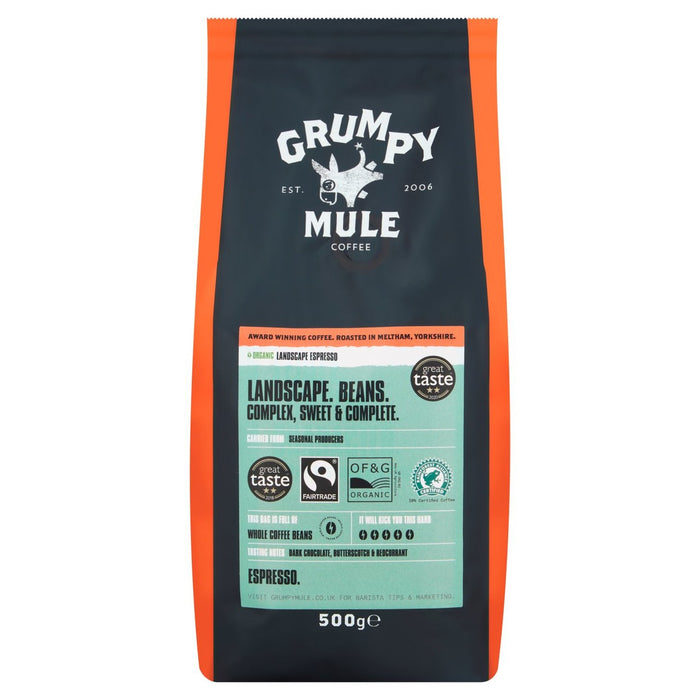 Grumpy Mule Landscape Coffee Beans 500G