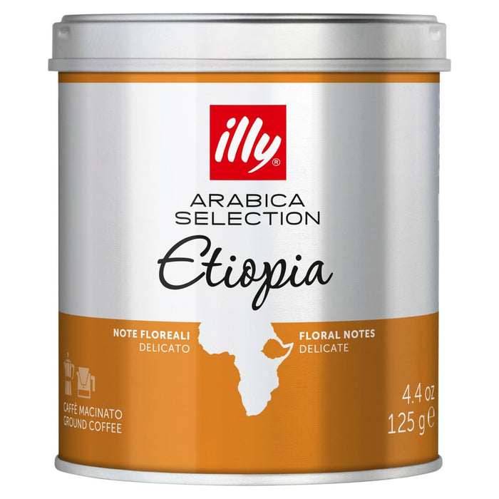 Illy Ground Arabica Selection Äthiopien 125G