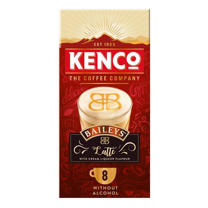 Kenco Baileys Latte Instant Coffee Beutel 8 x 19,4g