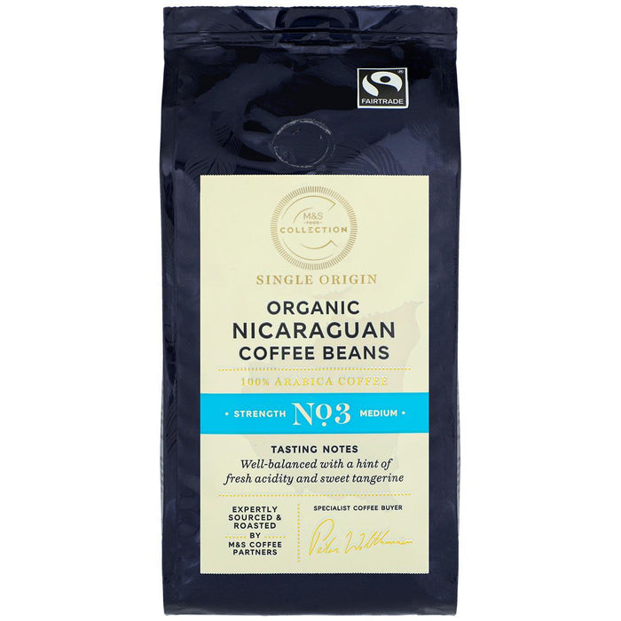 M&S Collection Organic Nicaraguan Coffee Beans 227g - Special Offer