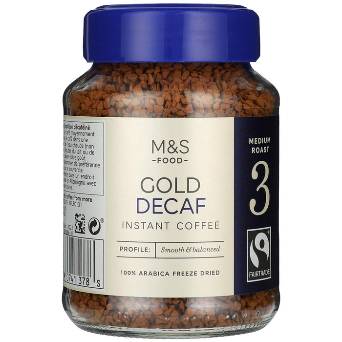 M&S Fairtrade Gold décafa Café Instant 100g