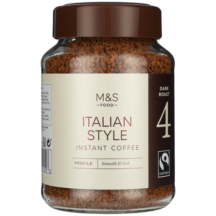 M & S Fairtrade Italienischer Stil Instantkaffee 200g