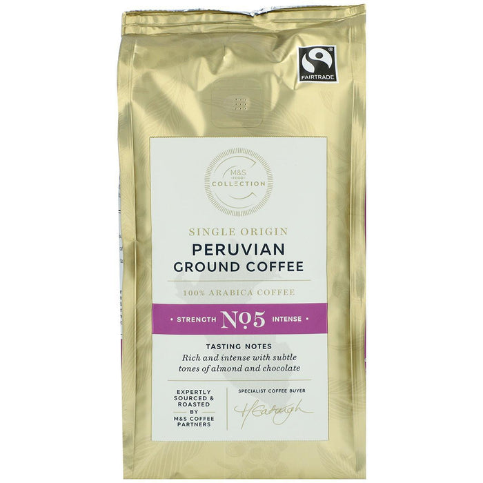 M&S Fairtrade Peruvian Ground Coffee 227g