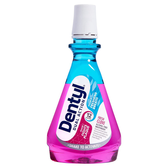 Dentyl Dual Action Fresh Clove CPC enjuague bucal 500ml