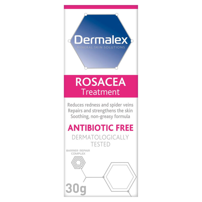 Traitement de la rosacée de Dermalex 30g