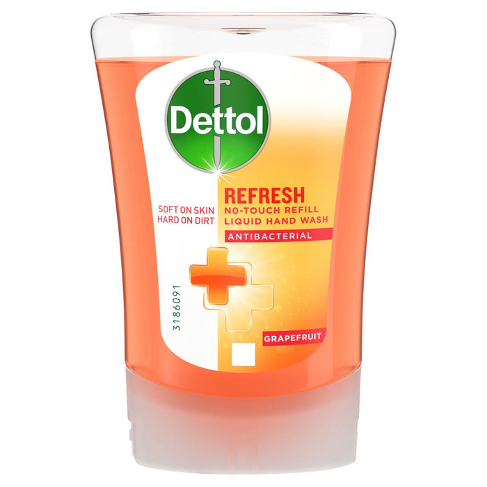 Dettol Actualización Antibacterial No-Touch Reenvío Líquido Lavado a mano Grapefruit 250 ml