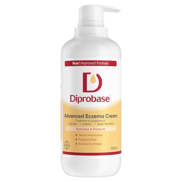 Diprobase Eczéma Eczéma Crème de peau sèche 500G