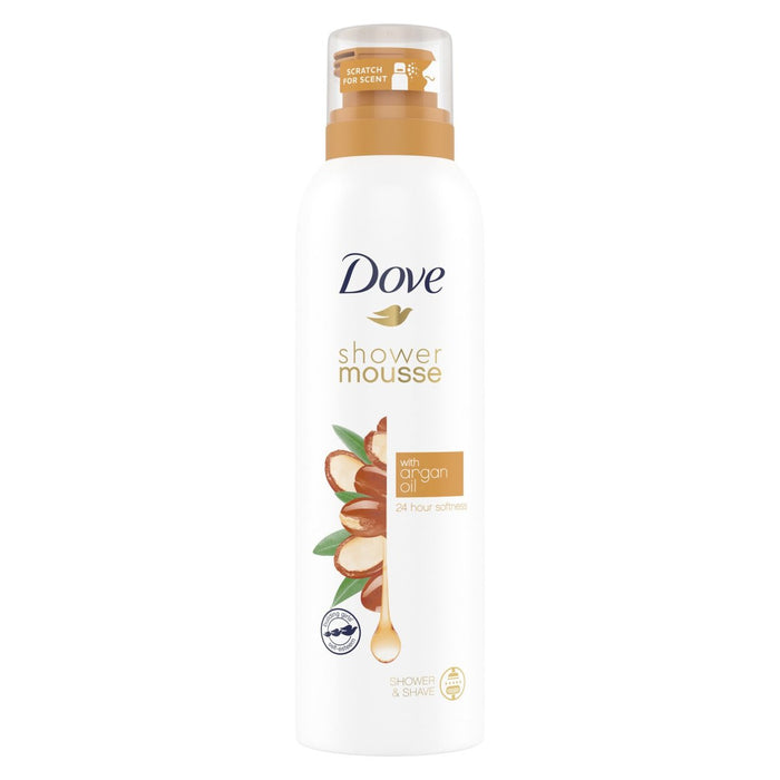 Dove Argan Oil Shower Mousse 200 ml