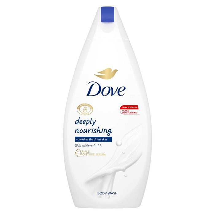 Dove profundamente nutritiva para lavar el cuerpo 450 ml