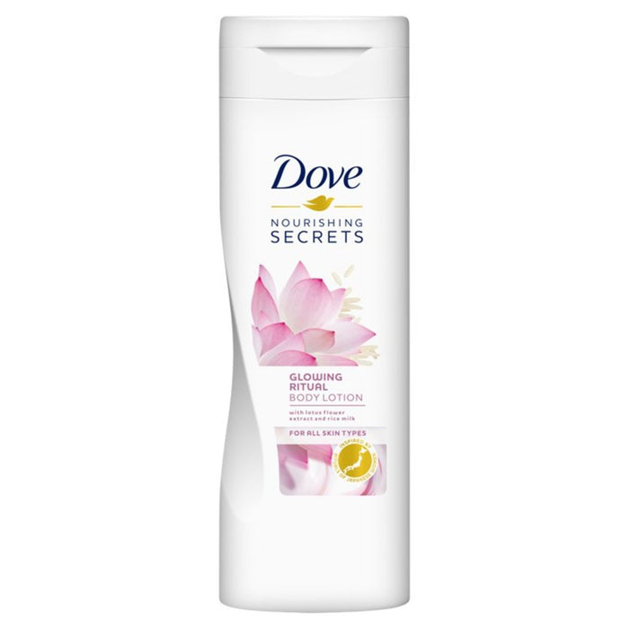 Lotion de carrosserie de fleur de lotus et de riz 400 ml