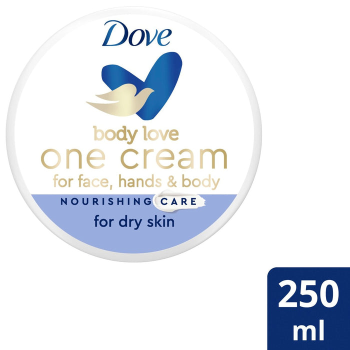 Dove una crema nutritiva para el cuidado de la crema para el cuerpo de 250 ml