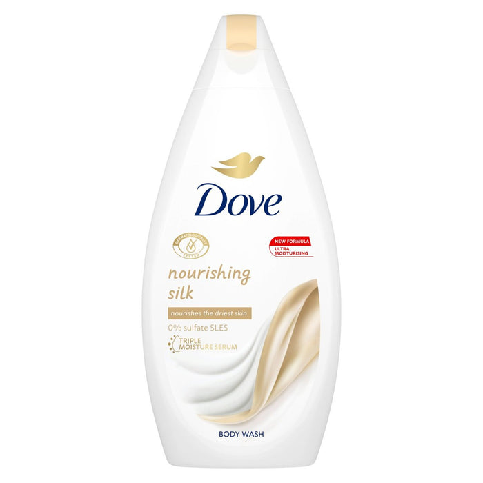 Dove adoucissant le corps de la soie lavage 225 ml