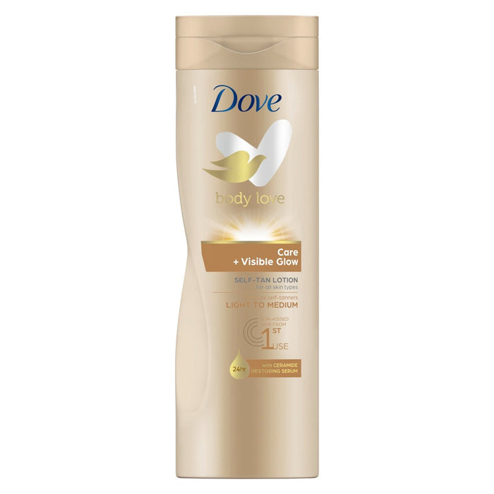 Dove Visible Glow Fair to Medium Self Tan Lotion 400ml