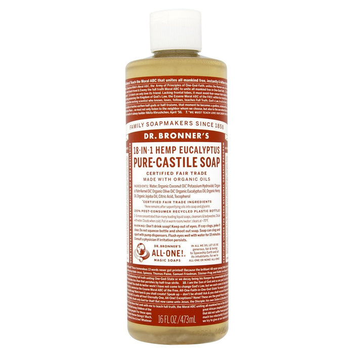 Eucaliptus Eucalyptus de Dr. Bronner Multi-usos puros puro jabón líquido 473ml