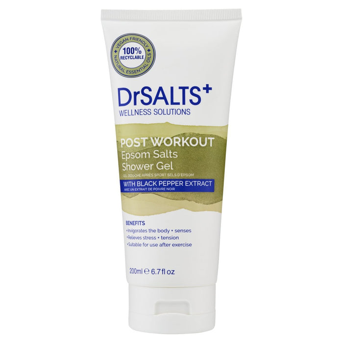 DR sales+ gel de ducha de terapia posterior al entrenamiento 200 ml