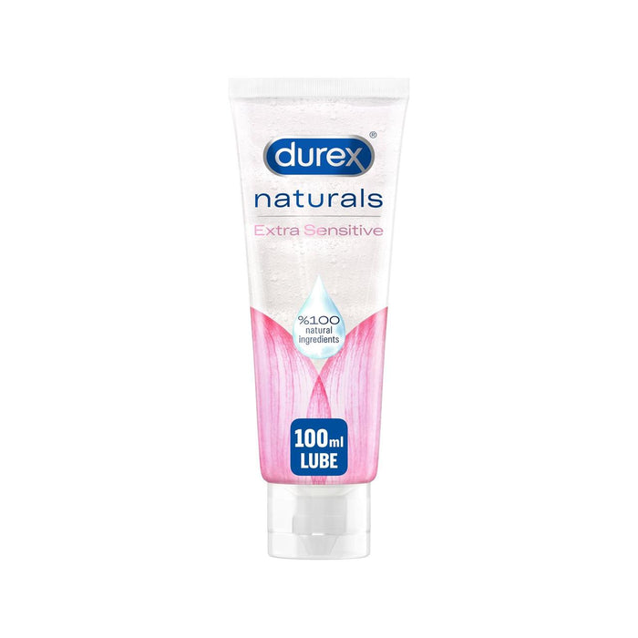 Durex Naturals Water Based Extra Sensitive Lubricant Gel 100ml