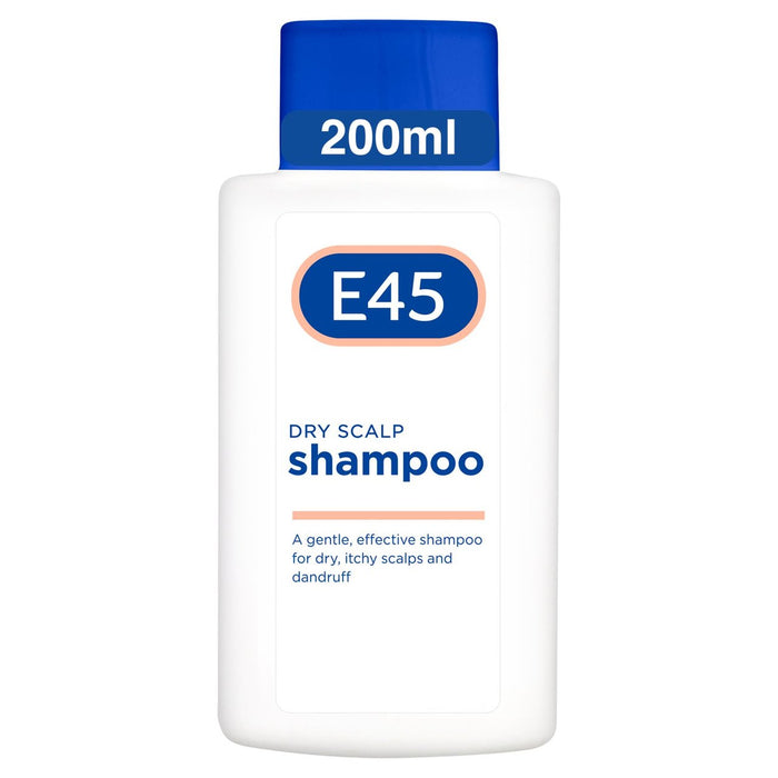 Shampooing de cuir chevelu sec E45, pour le cuir chevelu sec, démangeaisons et pellicules 200 ml