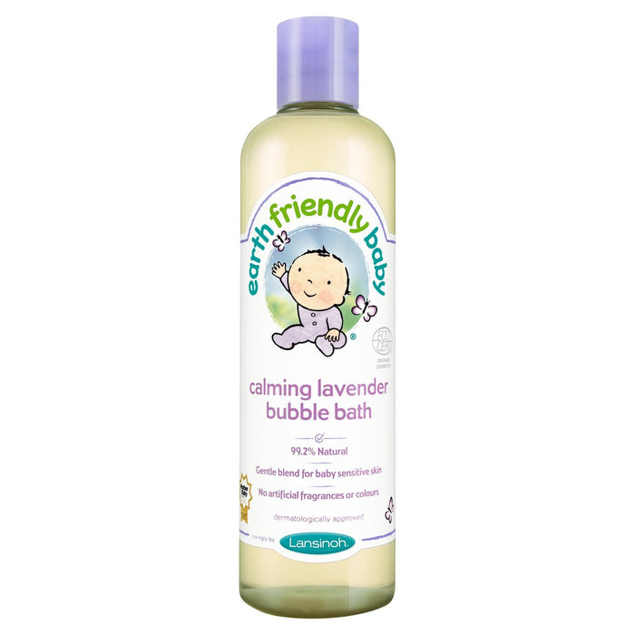 Batimiento de burbujas de lavanda para bebés para bebé de la tierra 300ml