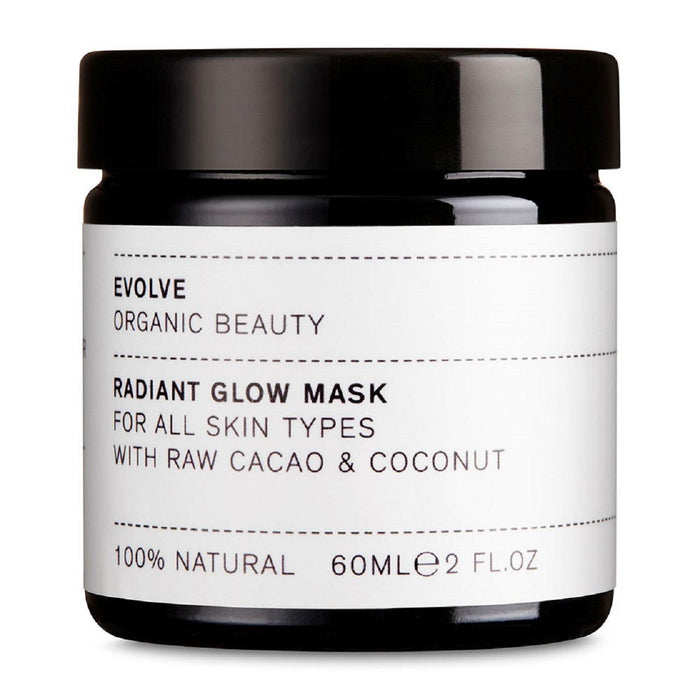 Evolve Organic Radiant Glow 2-in-1 Mask Scrub 60ml