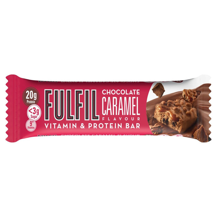 FULFIL Chocolate Caramel Vitamin & Protein Bar 55g