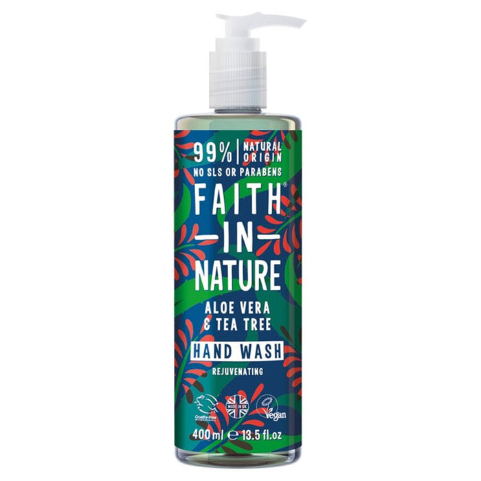 Faith in Nature Aloe Vera & Tea Tree Hand Wash 400ml