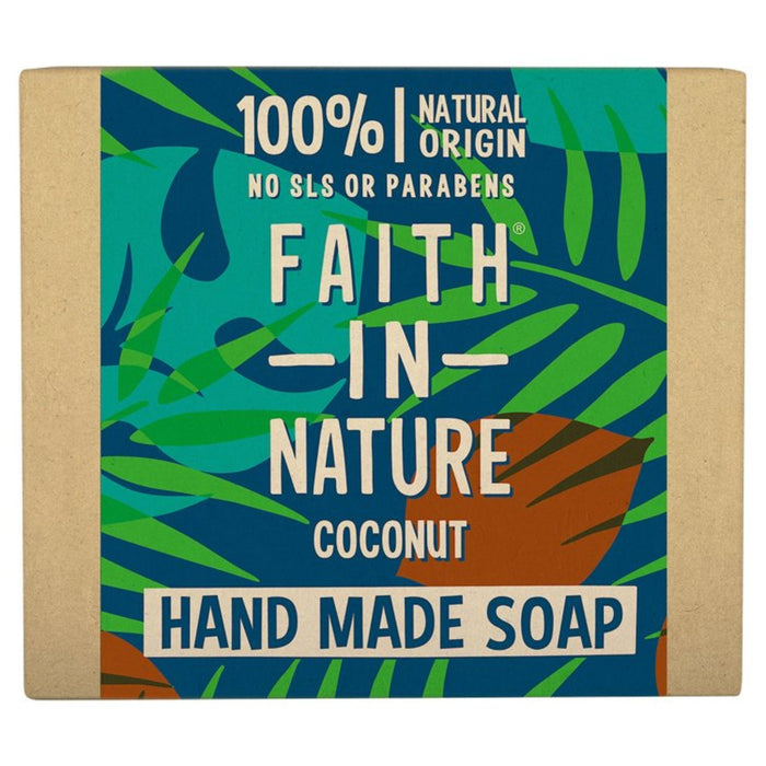 Faith in Nature Coconut Pure Hand Made Soap Bar 100g