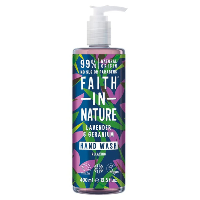 Faith in Nature Lavender & Geranium Hand Wash 400ml